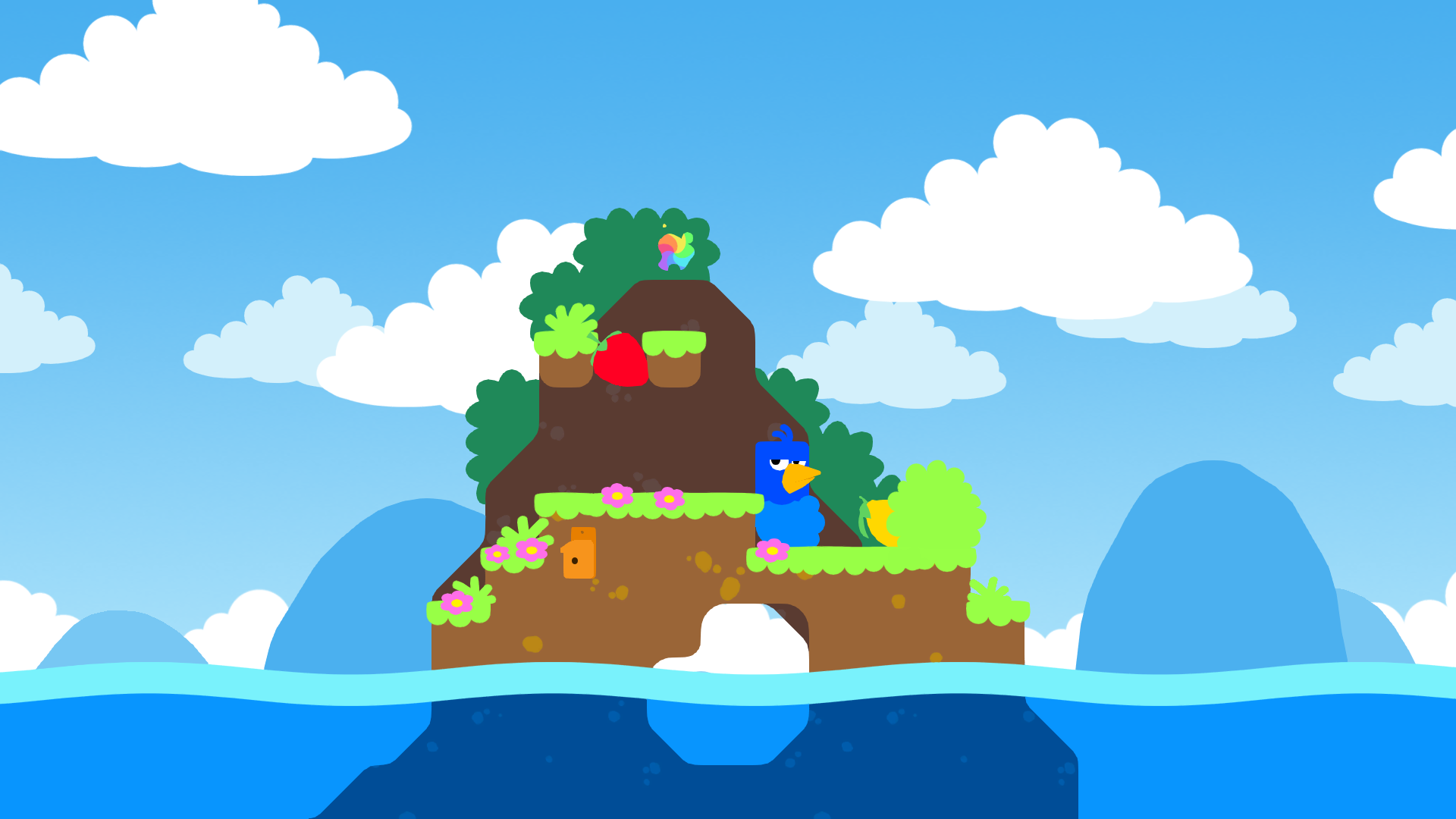 Zrzut ekranu Snakebird Primer 3